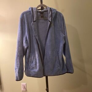 The North Face fleece hoodie